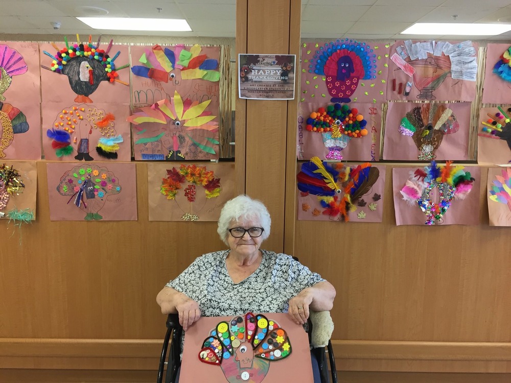 Kindergarten Art Work on Display in Traverse City